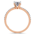 Captivating Round Solitaire Diamond Ring
