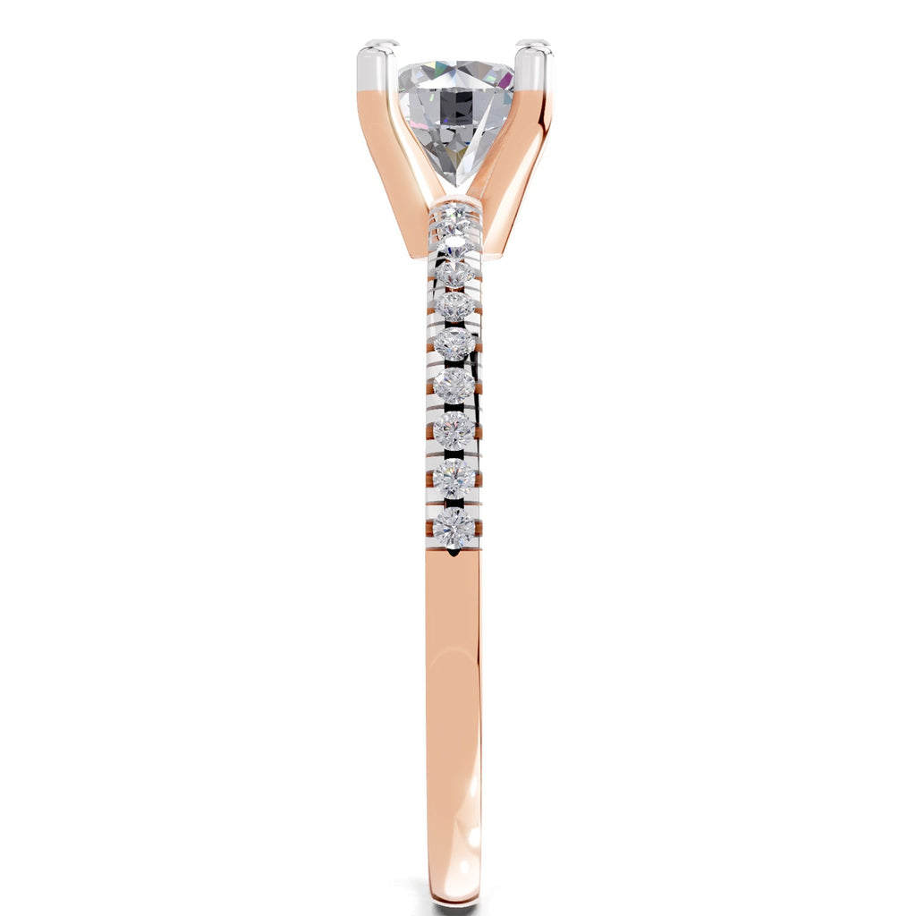 Captivating Round Solitaire Diamond Ring