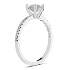 Captivating Round Solitaire Diamond Ring