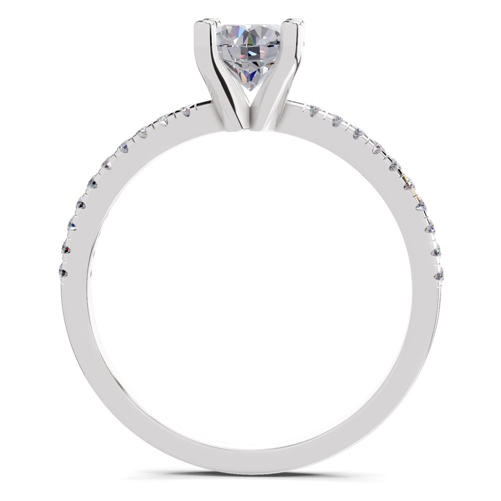 Captivating Round Solitaire Diamond Ring