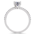 Captivating Round Solitaire Diamond Ring