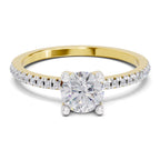 Captivating Round Solitaire Diamond Ring