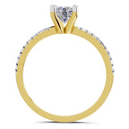 Captivating Round Solitaire Diamond Ring