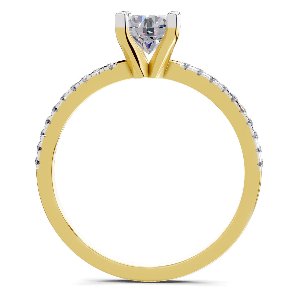Captivating Round Solitaire Diamond Ring