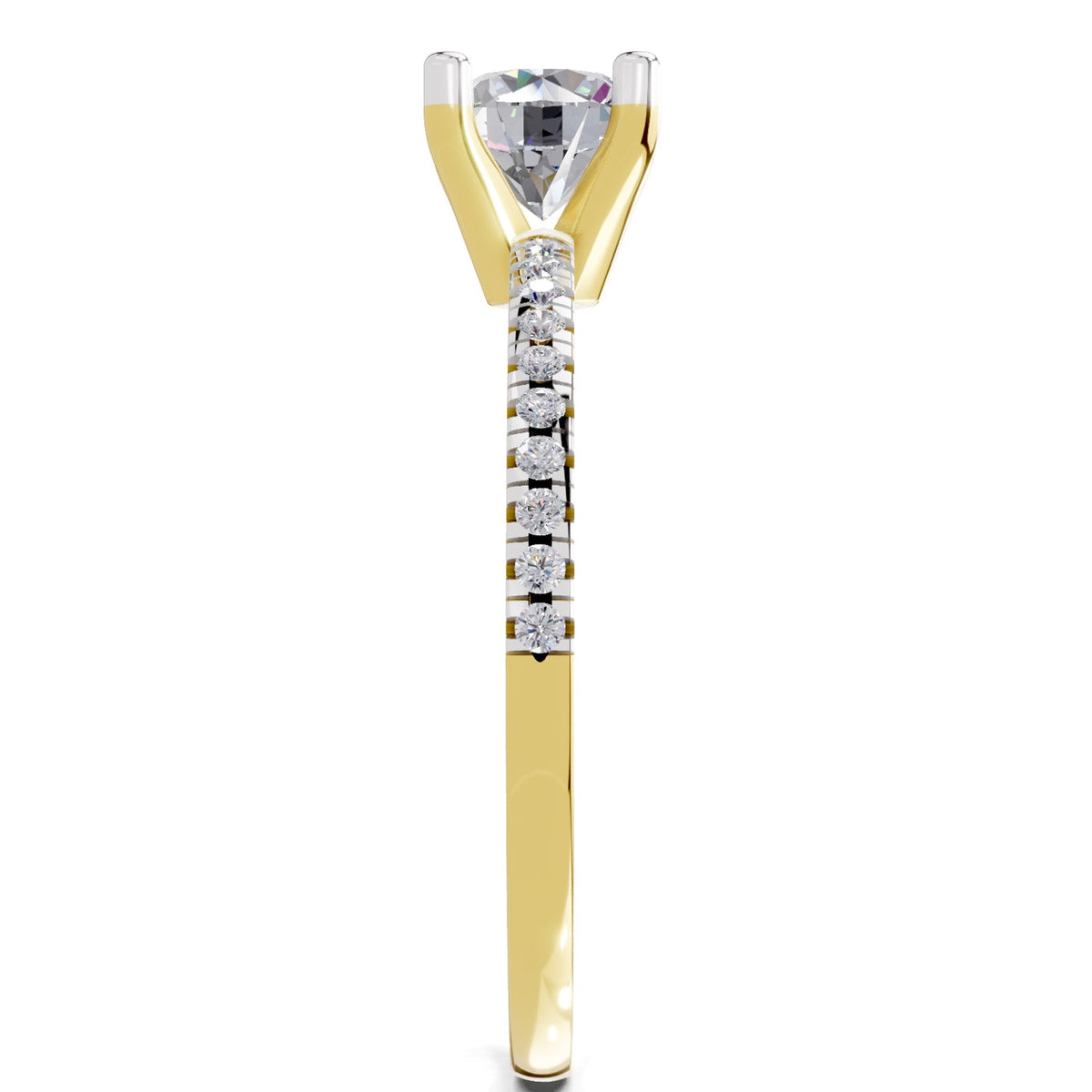 Captivating Round Solitaire Diamond Ring