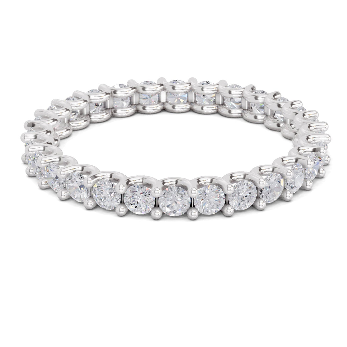 Graceful Eternity Diamond Ring