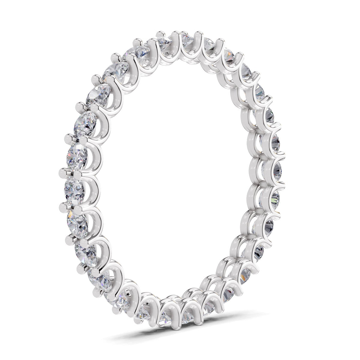 Graceful Eternity Diamond Ring