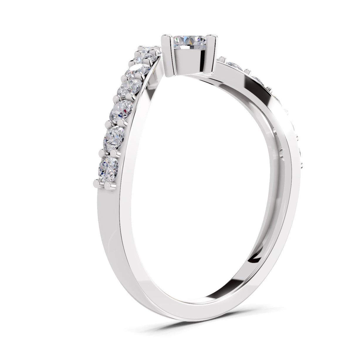 Captivating Diamond Engagement Ring