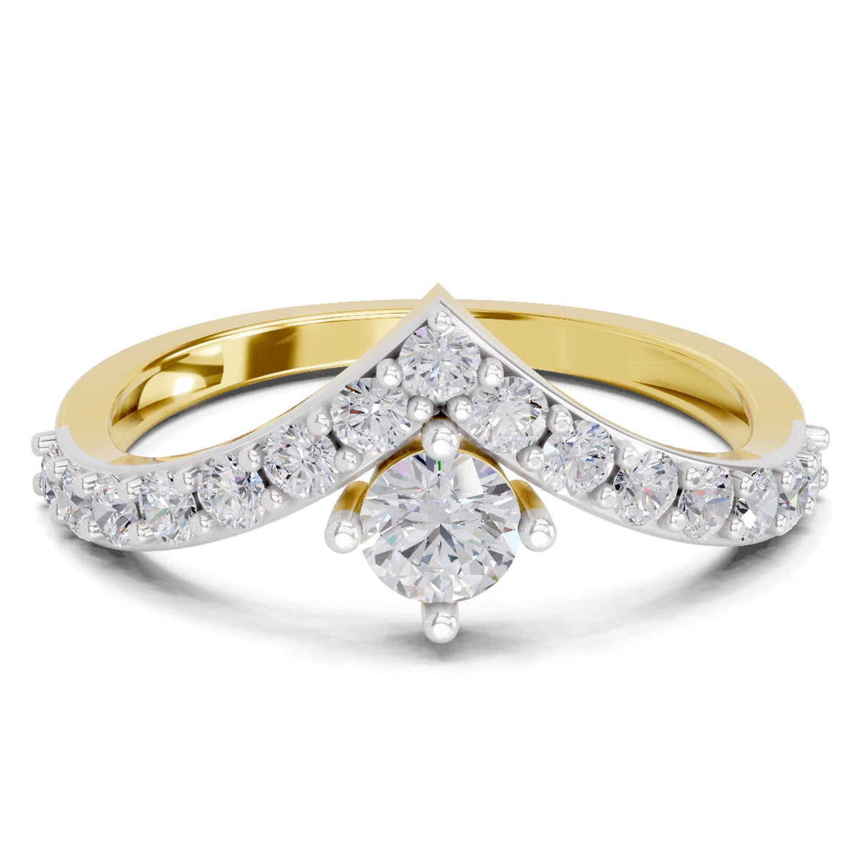 Captivating Diamond Engagement Ring