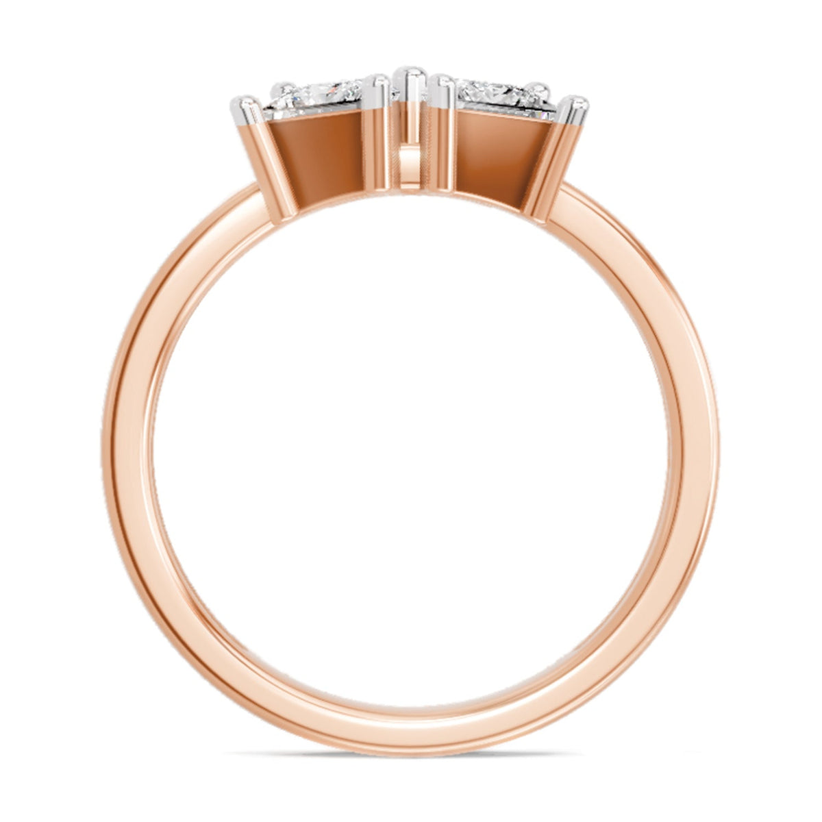 Resplendent Princess-Cut Diamond Ring