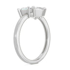 Resplendent Princess-Cut Diamond Ring