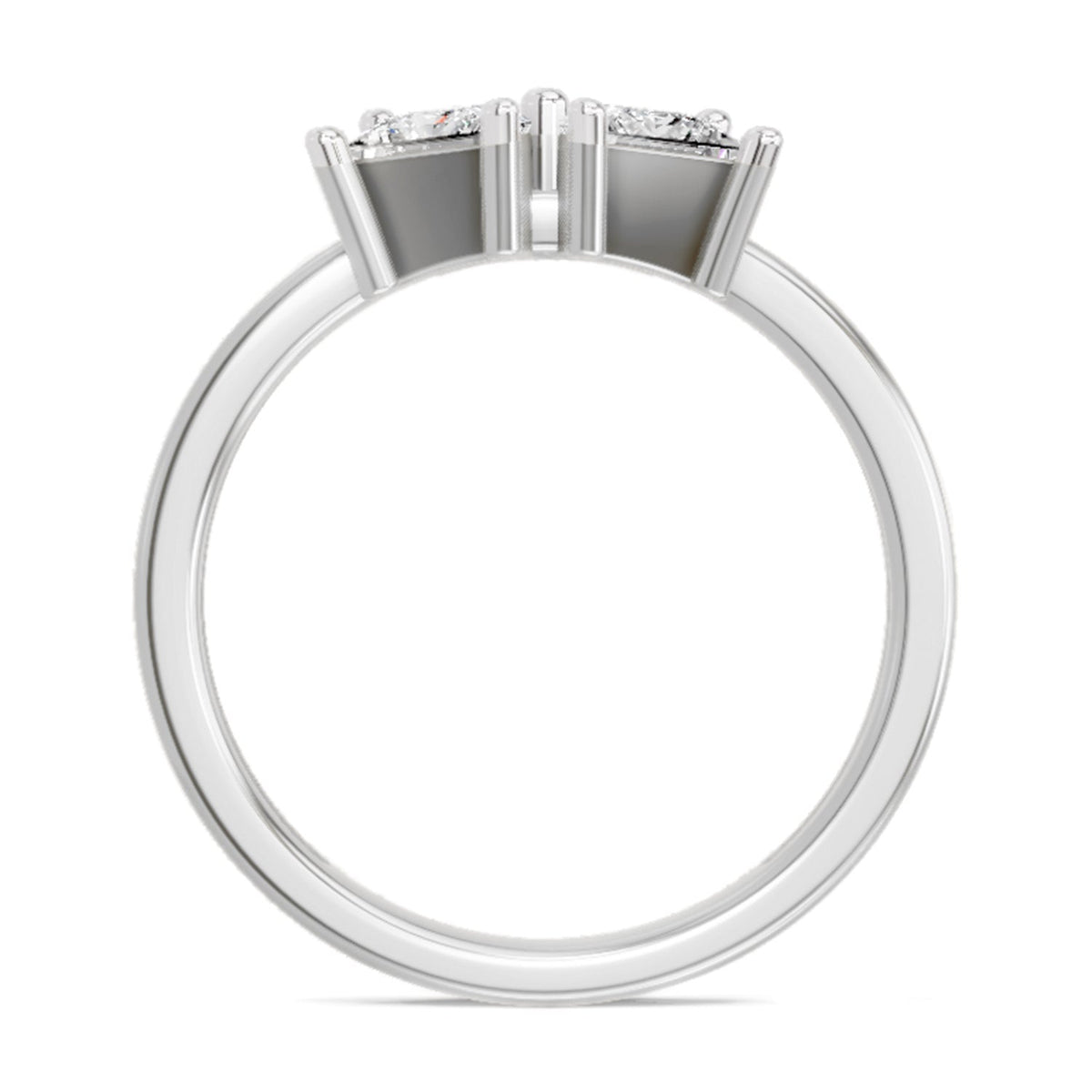 Resplendent Princess-Cut Diamond Ring