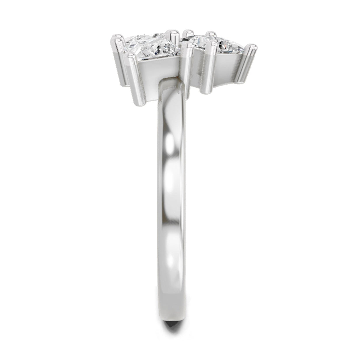 Resplendent Princess-Cut Diamond Ring
