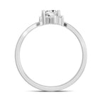 Sparkling Swirl Diamond Ring