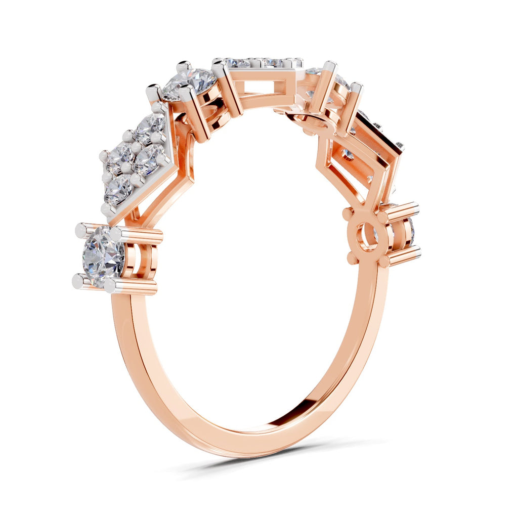 Pristine Cluster Diamond Ring