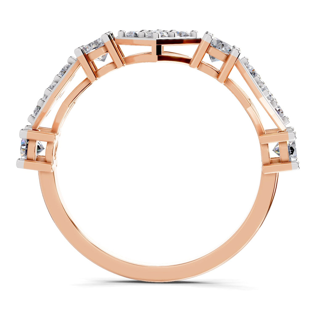 Pristine Cluster Diamond Ring