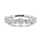 Pristine Cluster Diamond Ring
