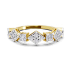 Pristine Cluster Diamond Ring
