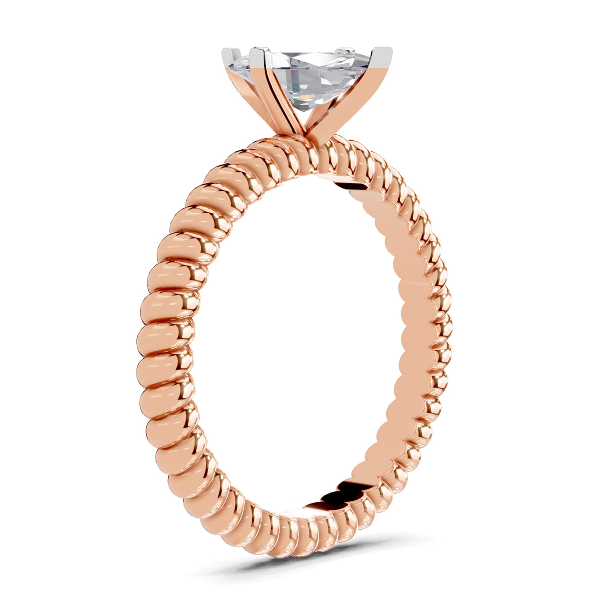 Enchanting Marquise Solitaire Diamond Ring