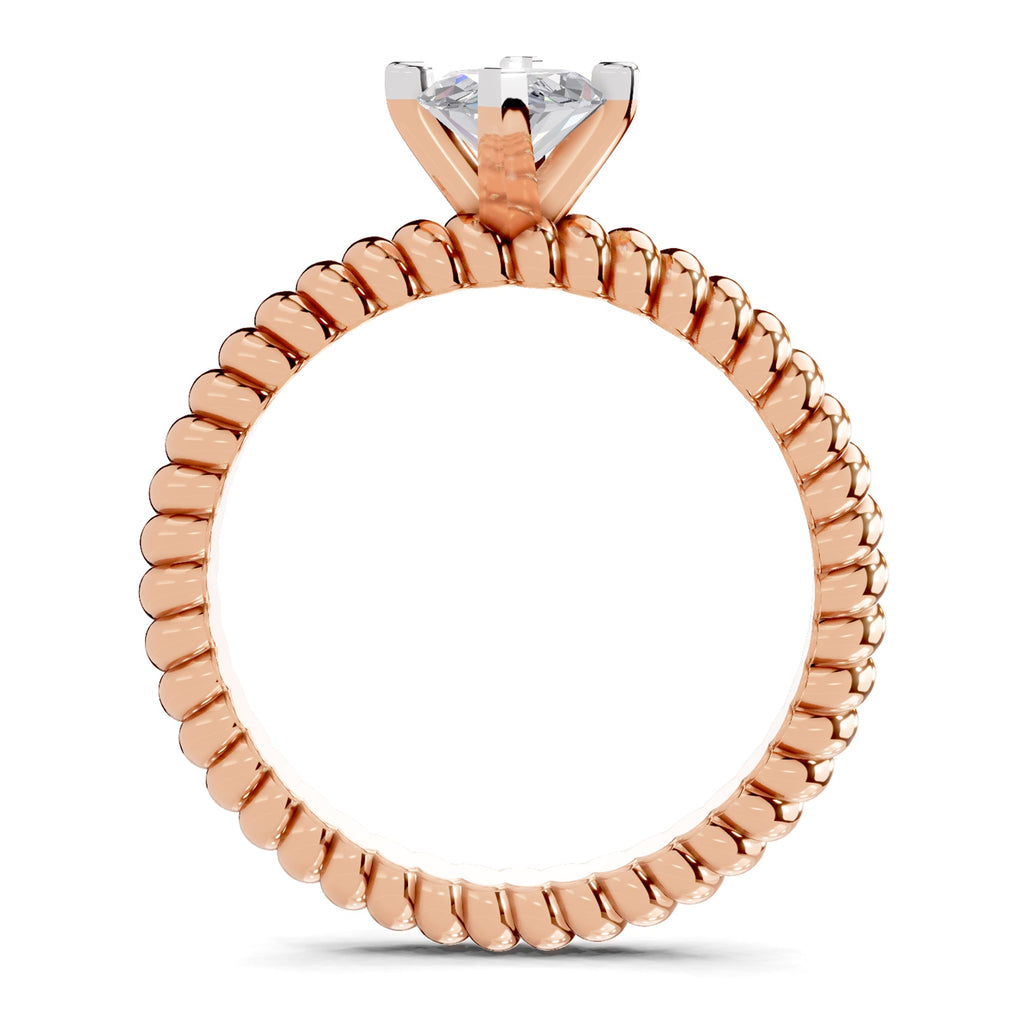 Enchanting Marquise Solitaire Diamond Ring