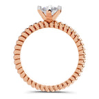 Enchanting Marquise Solitaire Diamond Ring