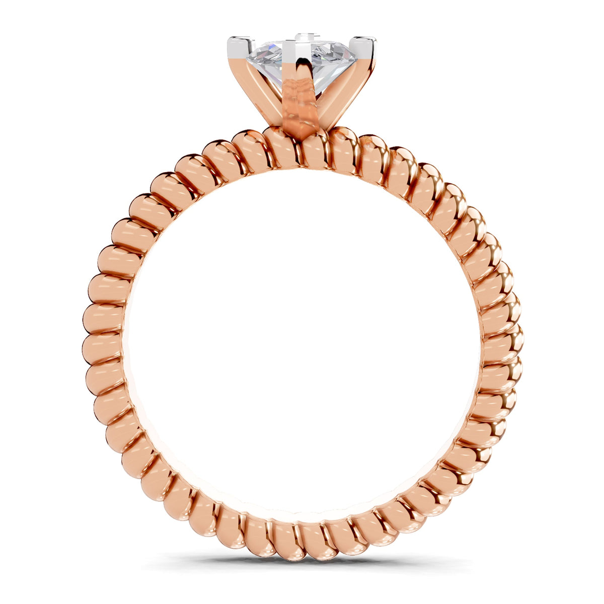 Enchanting Marquise Solitaire Diamond Ring