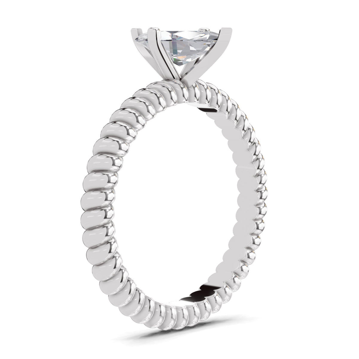 Enchanting Marquise Solitaire Diamond Ring