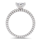 Enchanting Marquise Solitaire Diamond Ring