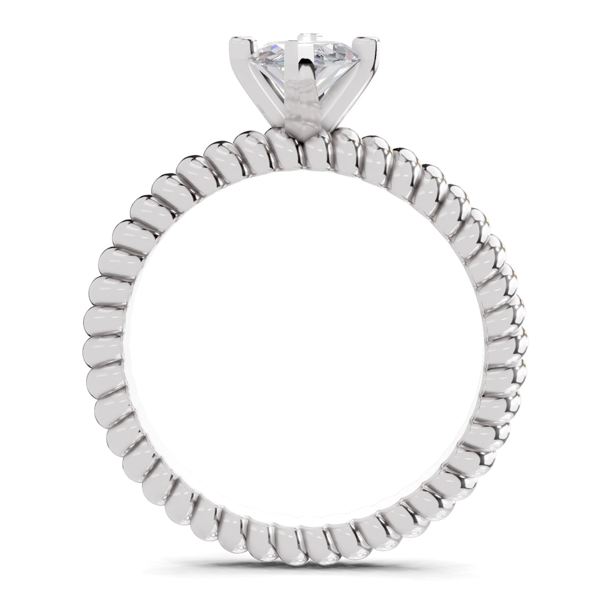 Enchanting Marquise Solitaire Diamond Ring