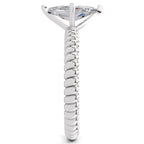 Enchanting Marquise Solitaire Diamond Ring