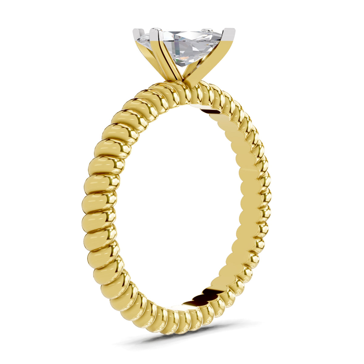 Enchanting Marquise Solitaire Diamond Ring