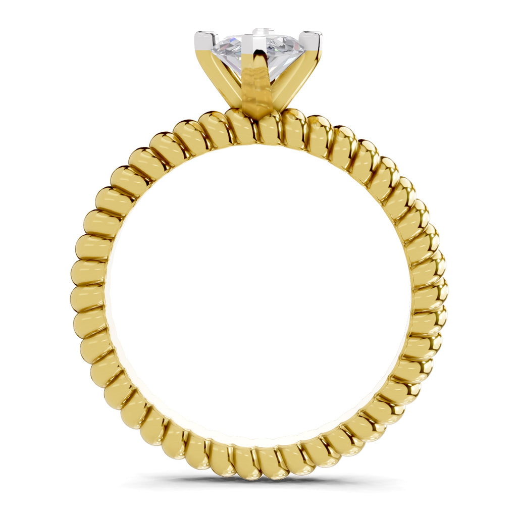 Enchanting Marquise Solitaire Diamond Ring
