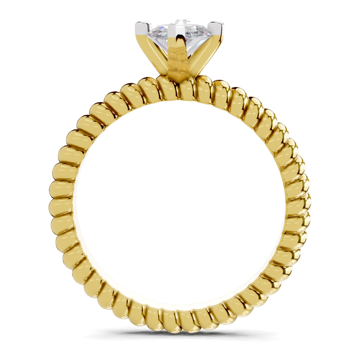 Enchanting Marquise Solitaire Diamond Ring