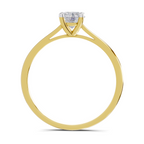 Celestial Solitaire Diamond Engagement Ring