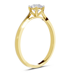Majestic Solitaire Diamond Engagement Ring