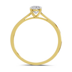 Majestic Solitaire Diamond Engagement Ring