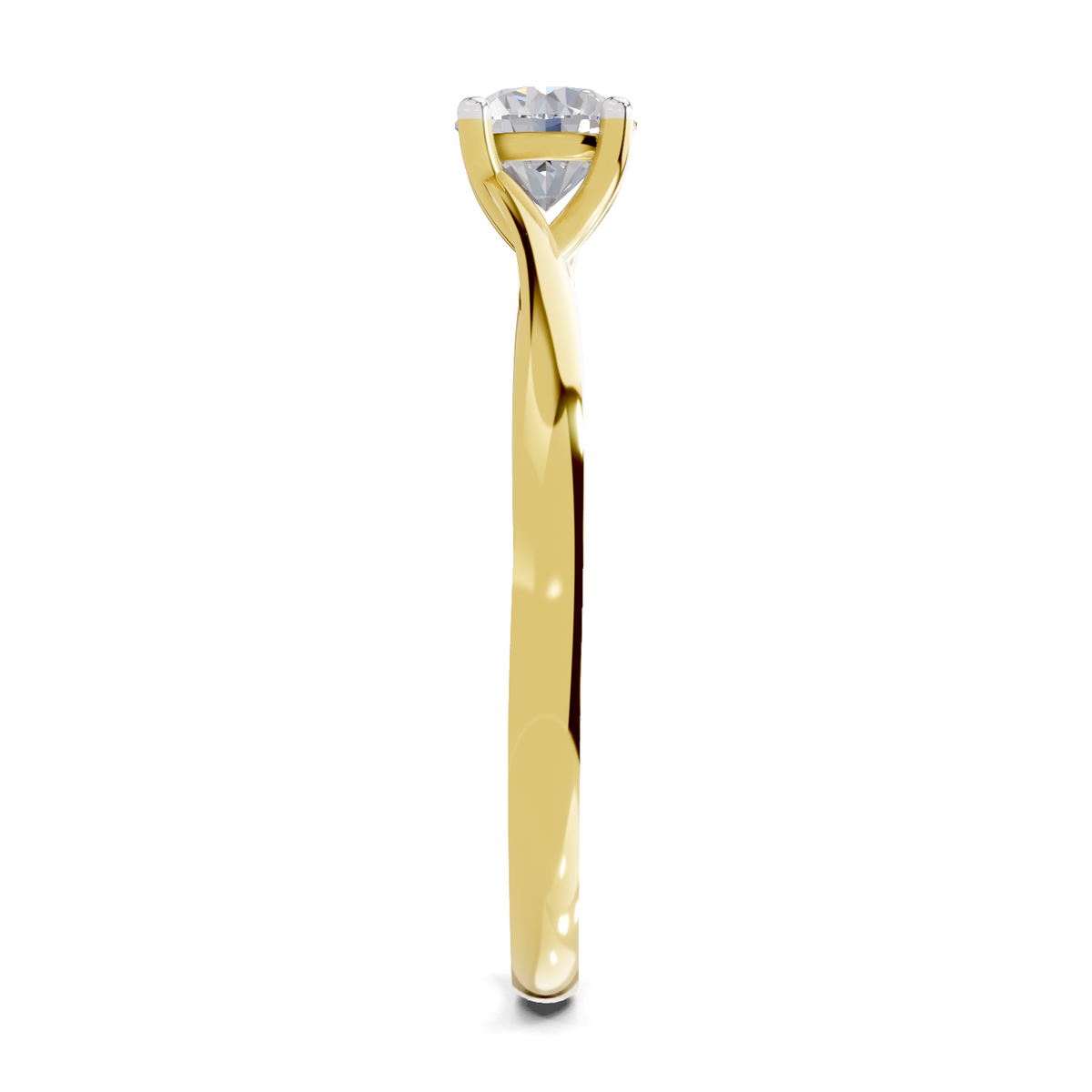 Majestic Solitaire Diamond Engagement Ring