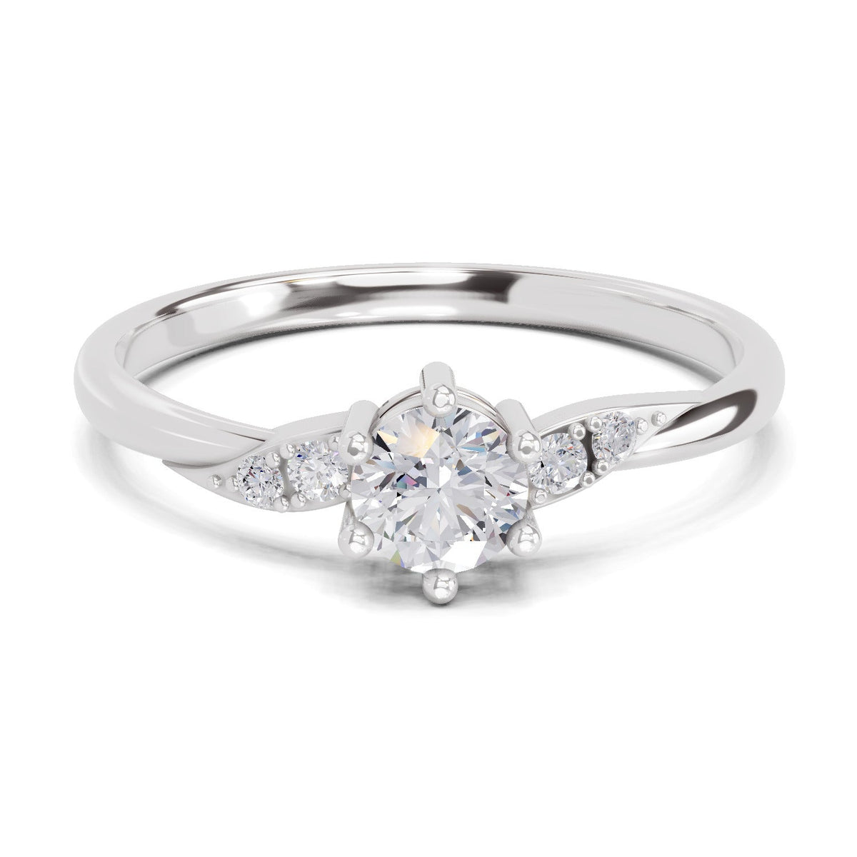 Gleaming Eternal Diamond Ring