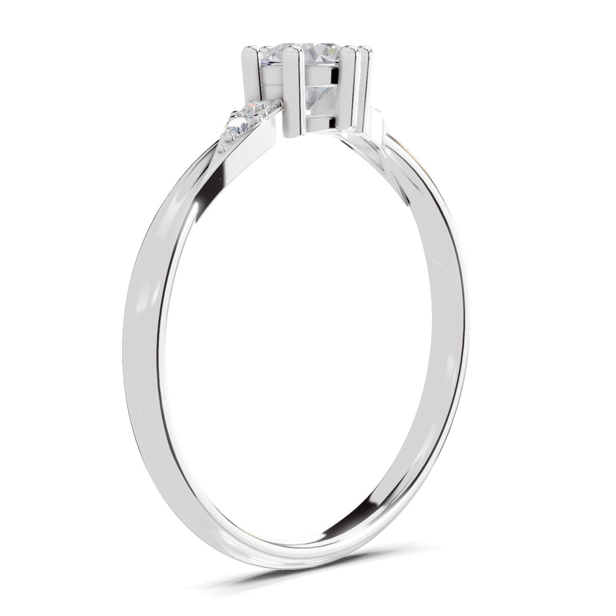 Gleaming Eternal Diamond Ring