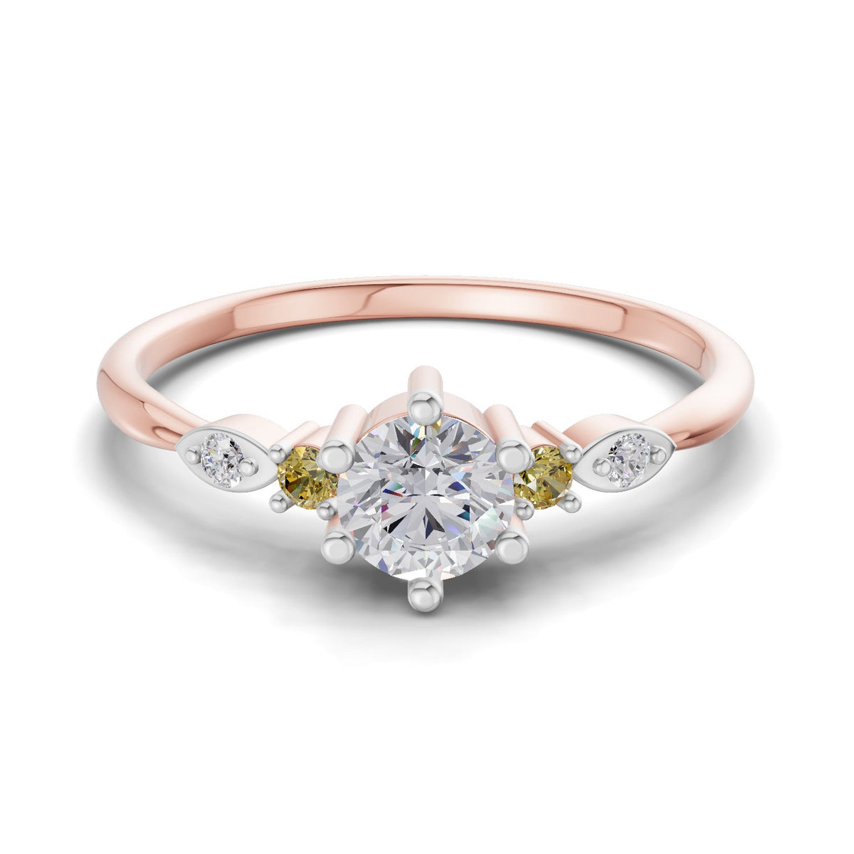 Classic Solitaire Diamond Engagement Ring
