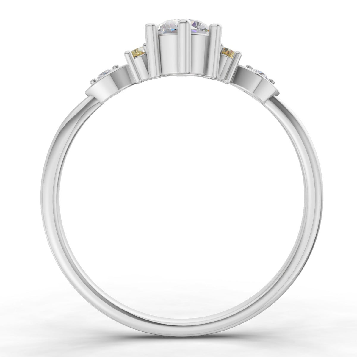 Classic Solitaire Diamond Engagement Ring