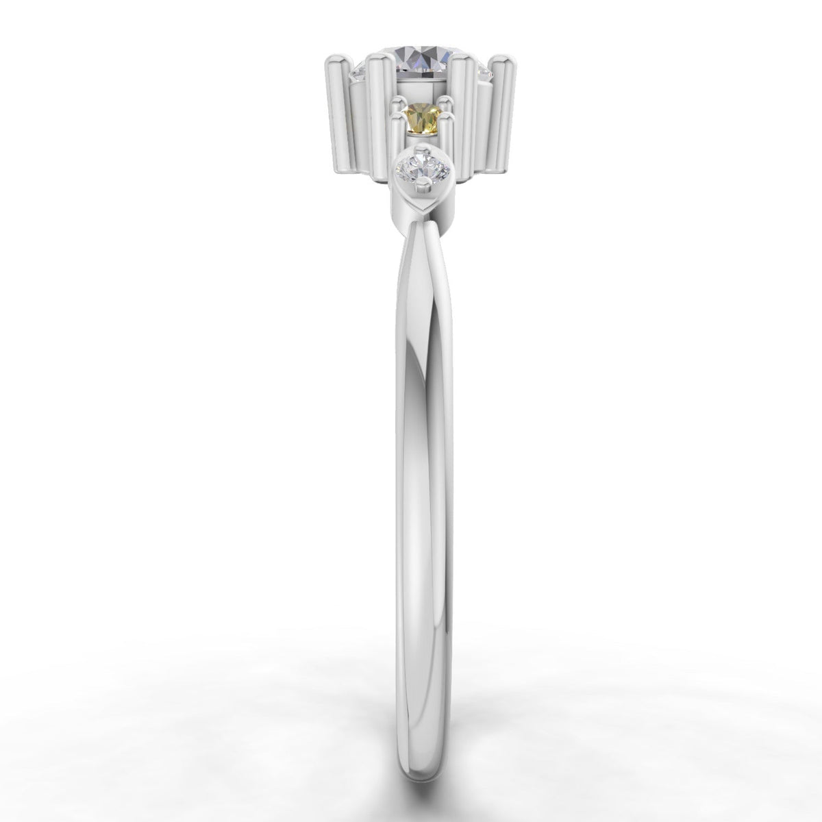 Classic Solitaire Diamond Engagement Ring