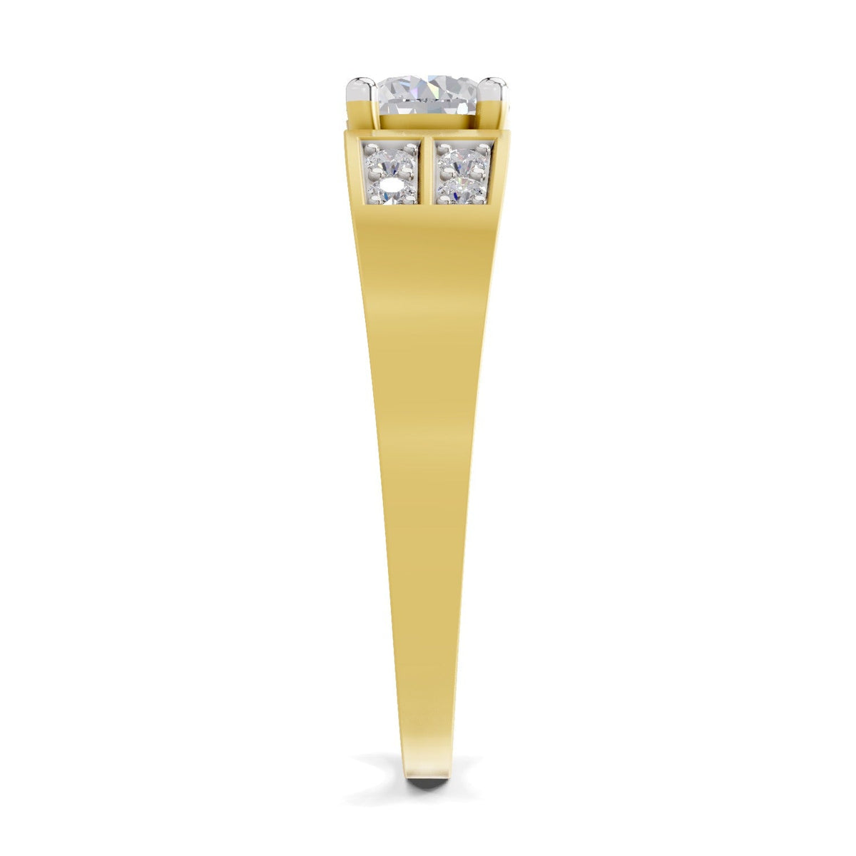 Dazzling Square Cluster Diamond Ring