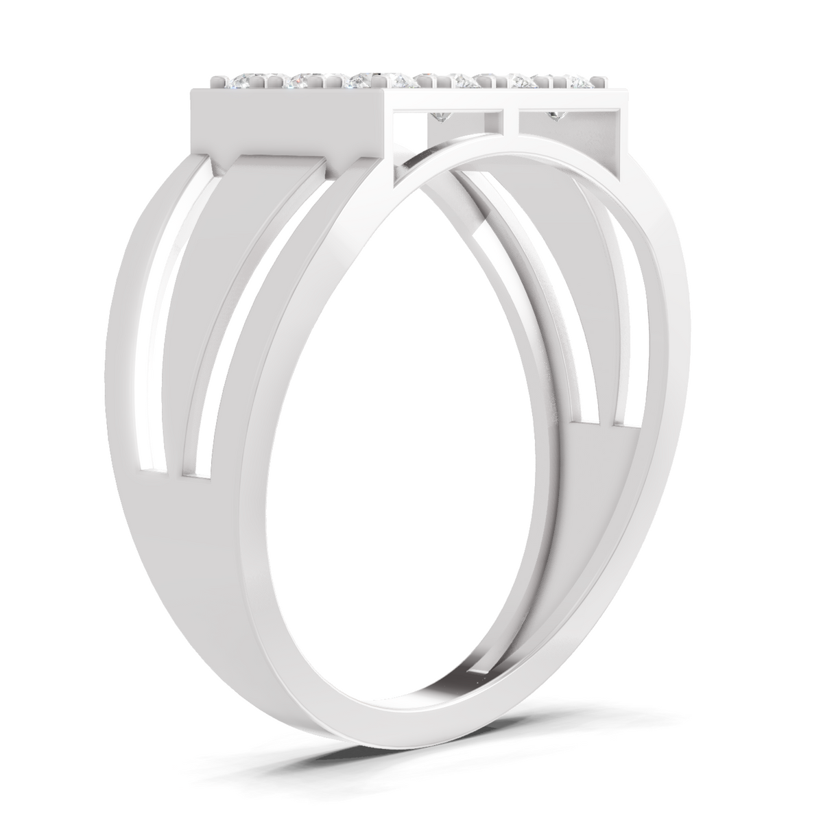 Sparkling Pave Diamond Ring