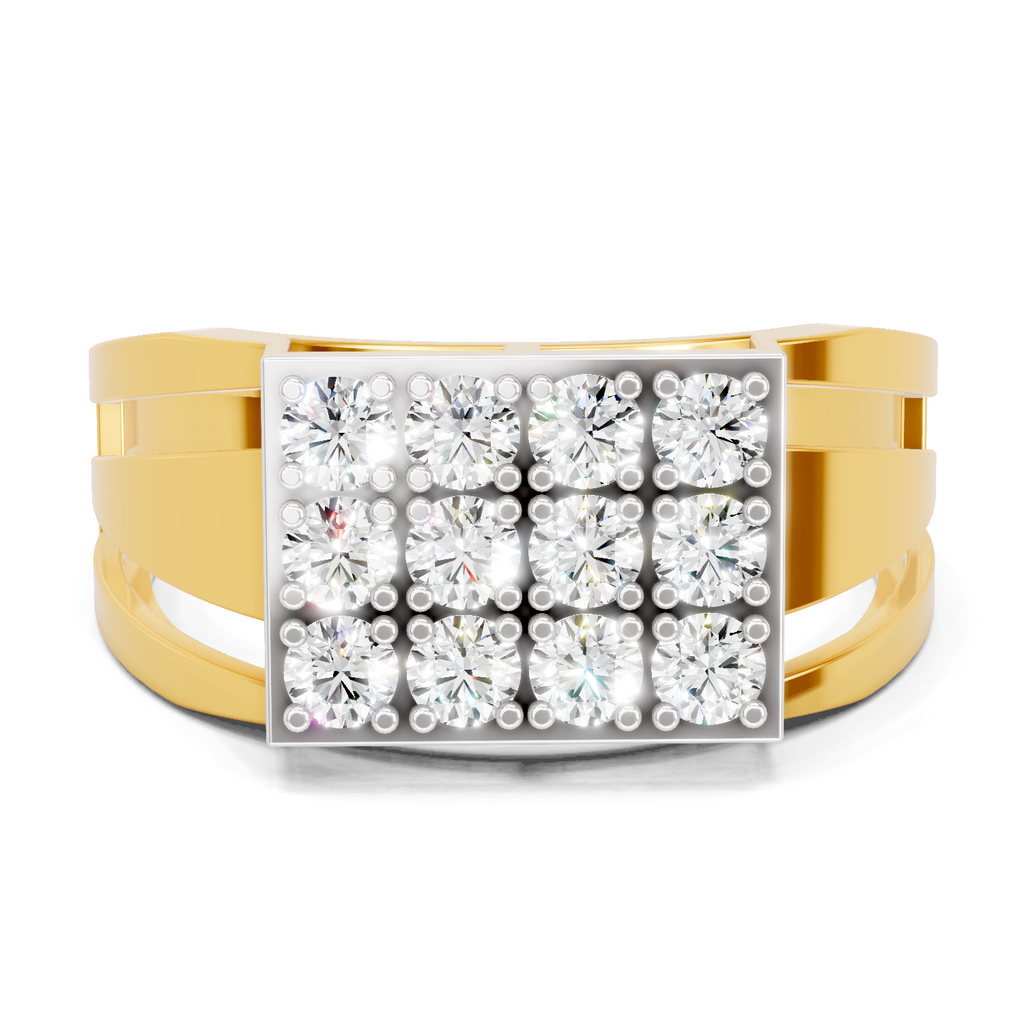 Sparkling Pave Diamond Ring