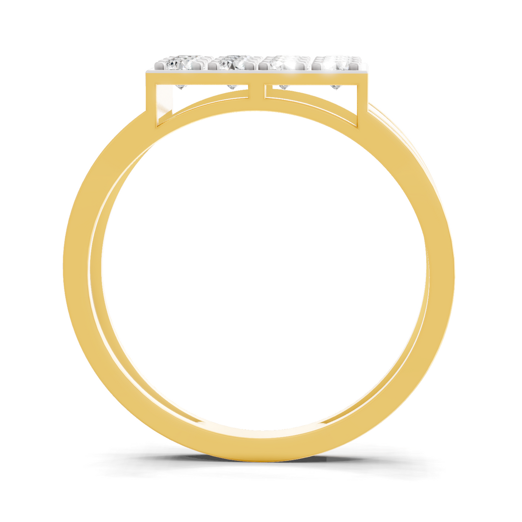 Sparkling Pave Diamond Ring