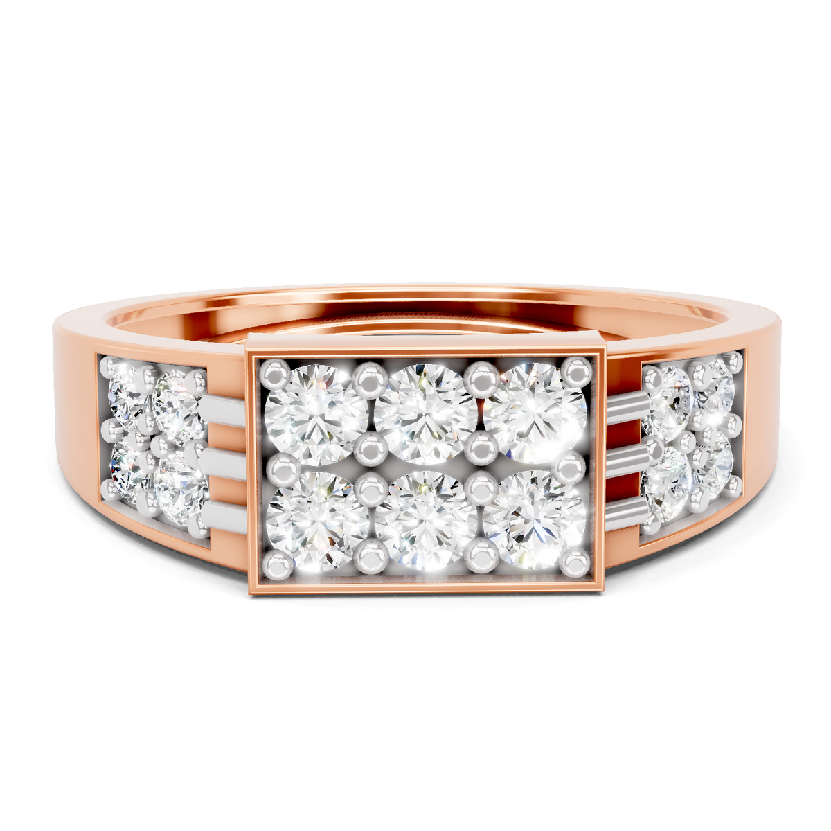 Pristine Round Diamond Ring