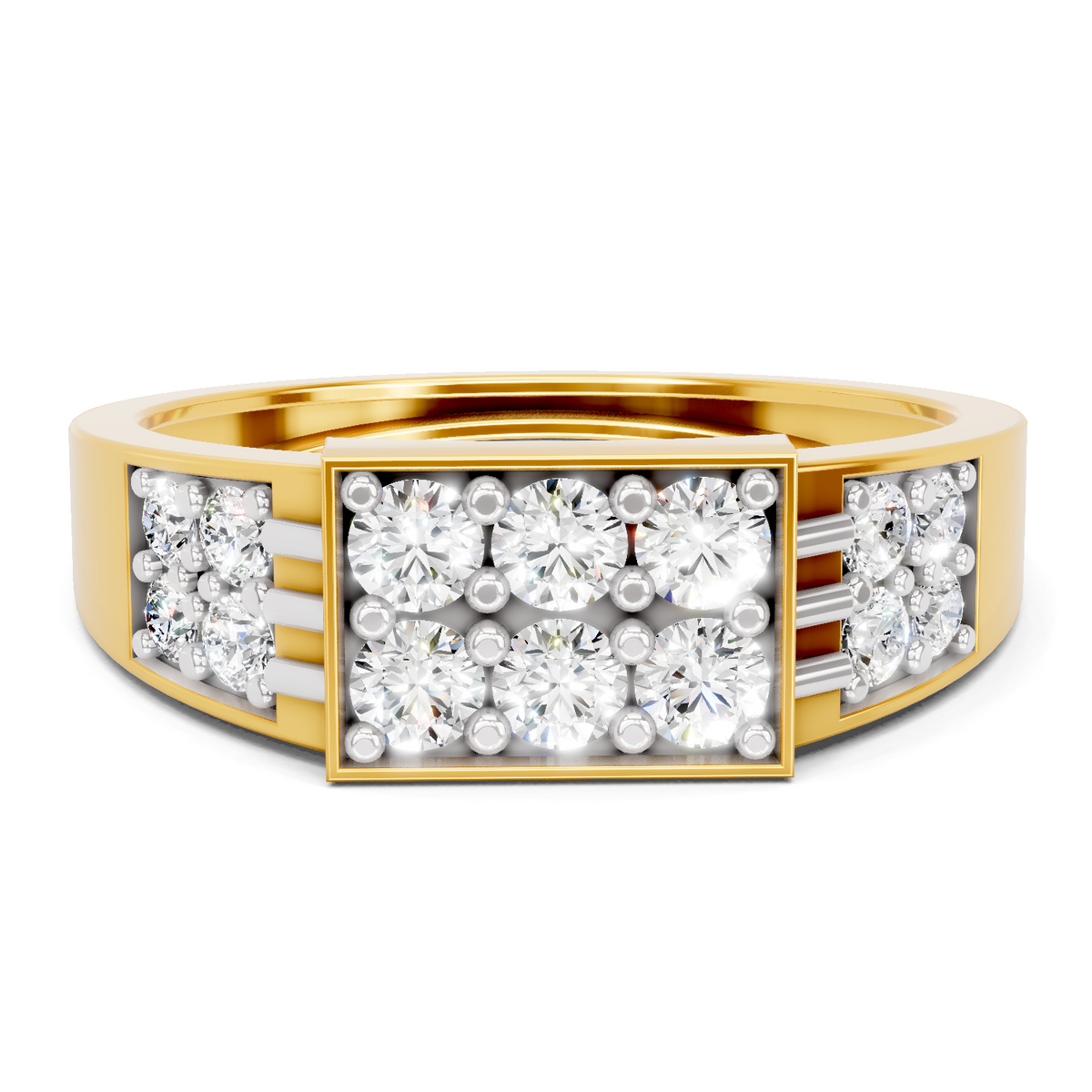 Pristine Round Diamond Ring