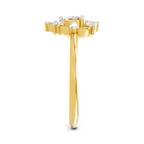 Delicate Heart Diamond Ring