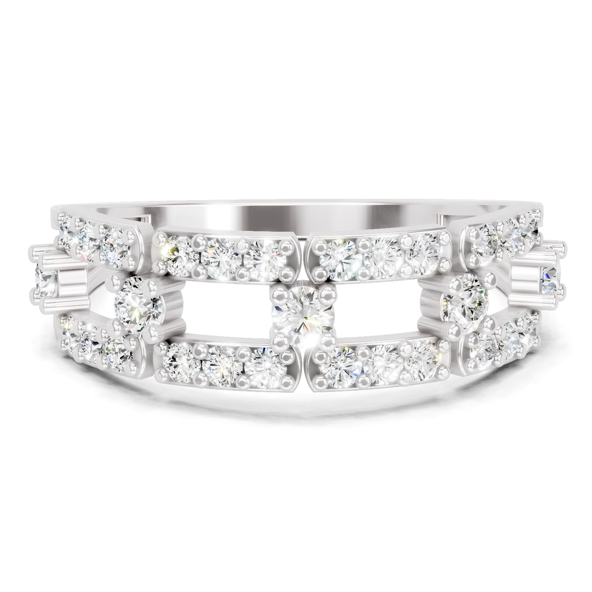 Gleaming Diamond Ring